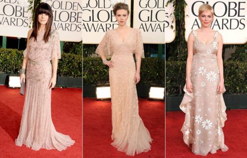 Golden Globes 2011 red carpet: 70s style bohemian