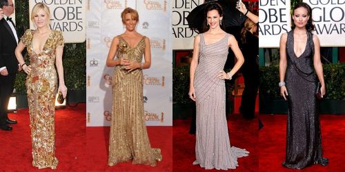 Golden Globes 2010 trend: metallics