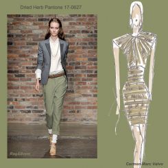 Pantone spring 2010 fashion colour report: Dried Herb