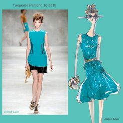 Pantone spring 2010 fashion colour report: Turquoise