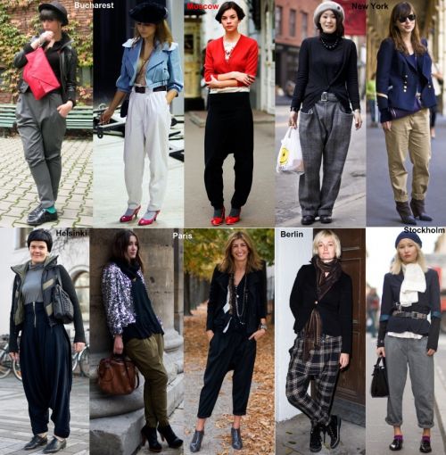 Street style: bold trousers