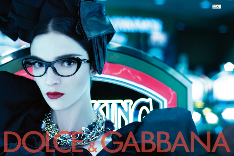 Dolce&Gabbana fw 2009/2010 eyewear campaign Dolce&Gabbana fw 2009/2010 eyewear campaign