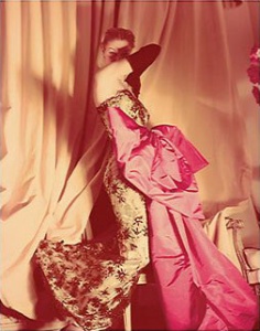 Balenciaga Dress, Vogue 1950, Norman Parkinson