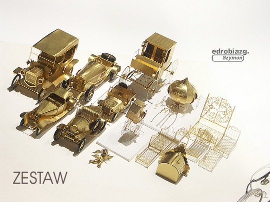 Szymon Klimek miniature brass models