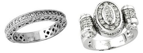 antique styles diamond rings