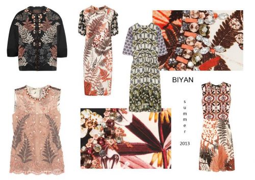 BIYAN summer 2013 collection