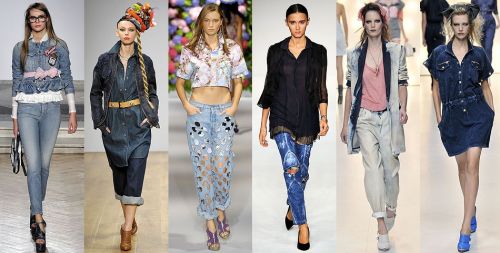 London Fashion Week trend: denim