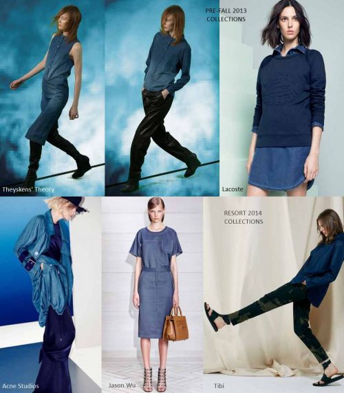 Denim trends 2013-2014: blue rinse denim