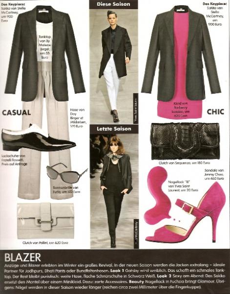 How to wear the blazer
