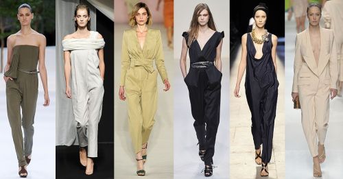 Paris Fashion Week ss09 trend: jumpsuit