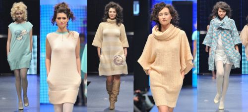Kinga Varga at Romanian Fashion Week