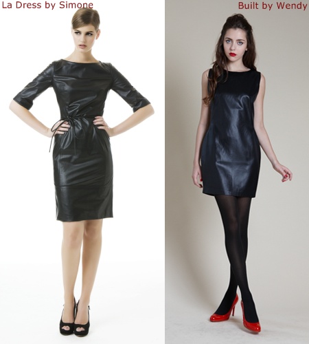 leather little black dresses leather little black dresses