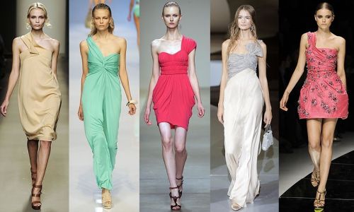 Milan Fashion Week Trend: One Shoulder