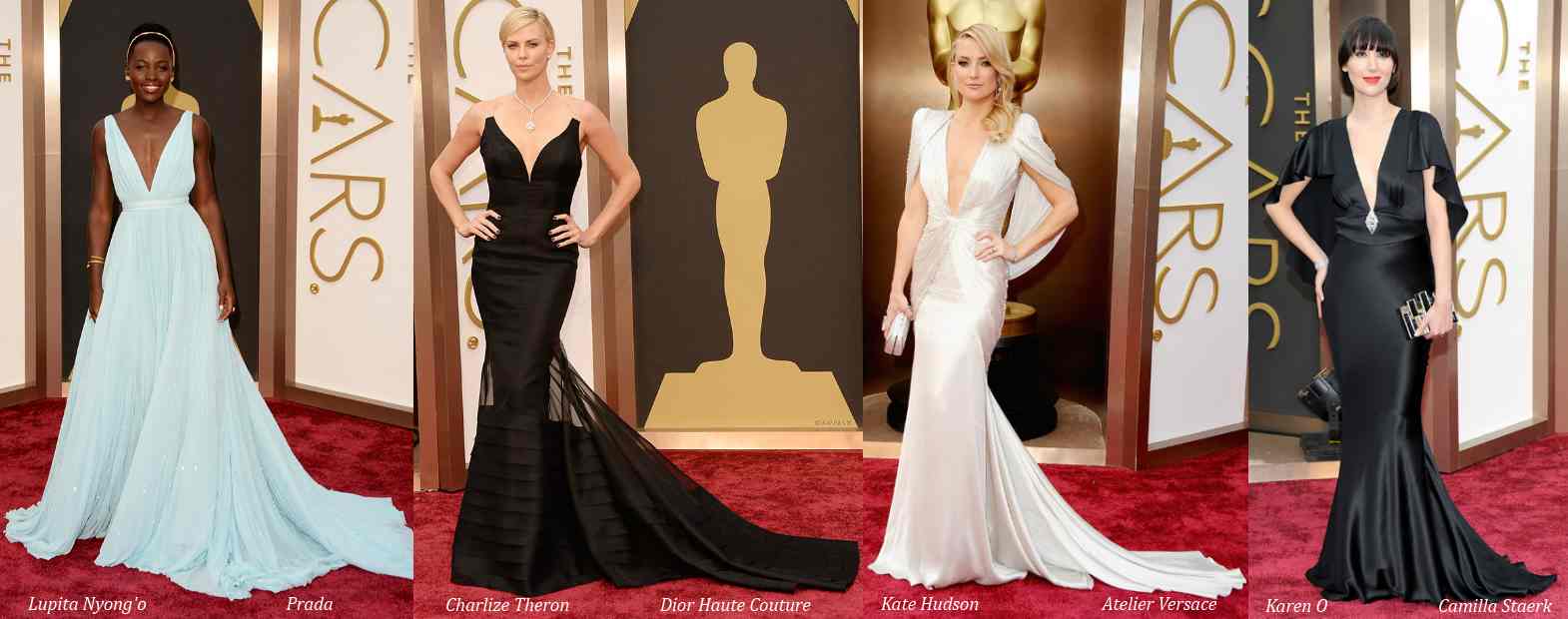 Oscars Red Carpet: The Best-Dressed Celebrities of 2014 | Glamour