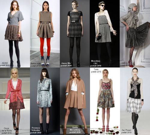 Pre-fall 2010 trend: pretty pleats