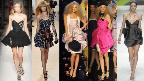Paris Fashion Week ss09 trend: 80s prom dress
