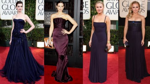 Red Carpet 2009: dark colours