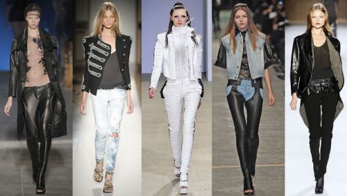 Paris Fashion Week ss09 trend: skinny jeans