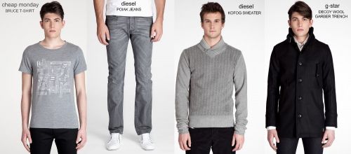 Menswear at SSense online store