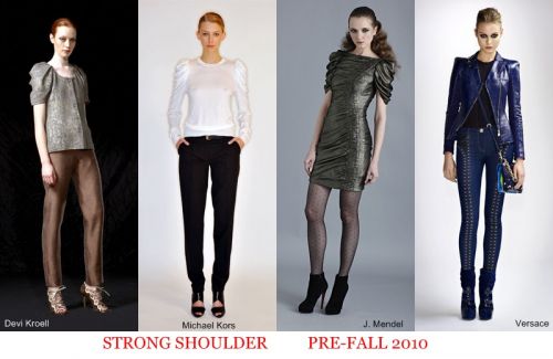 strong shoulder trend - prefall 2010