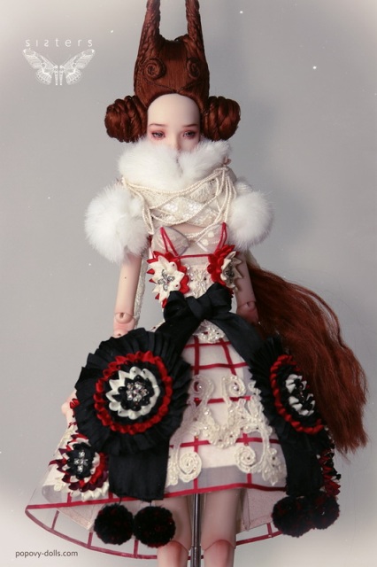 Popovy Sisters Haute Couture Art Dolls Haut Fashion