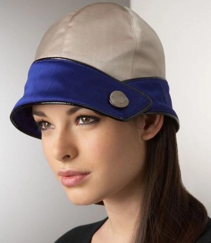 Sofie Satin Cloche