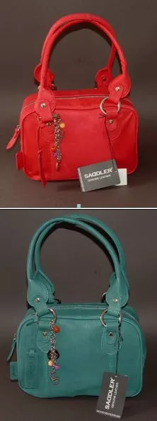 Color block lady bags