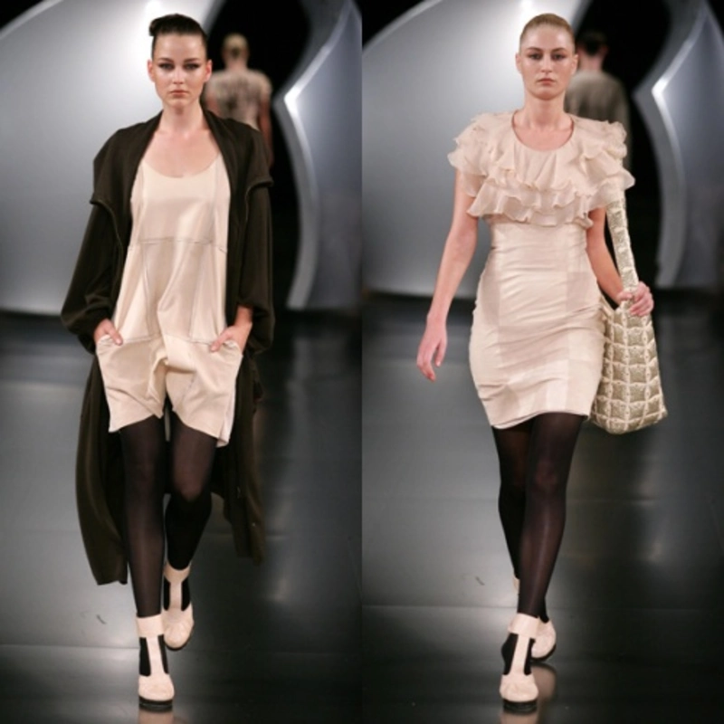 Kirrily Johnston at Melbourne Fashion Week