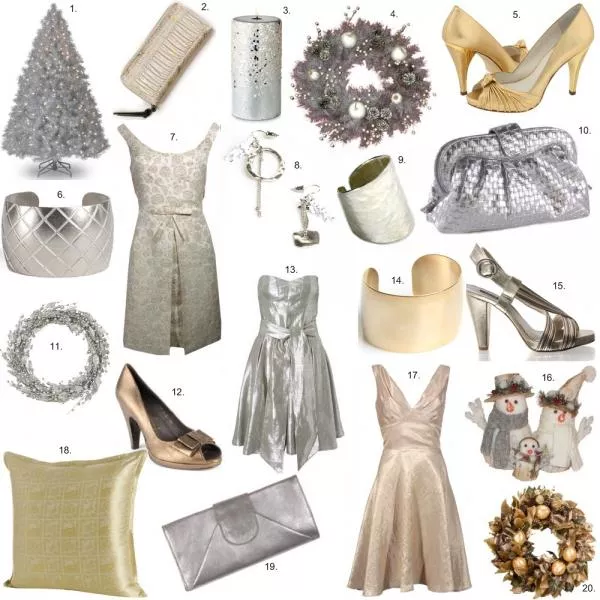 Gold and Silver Christmas