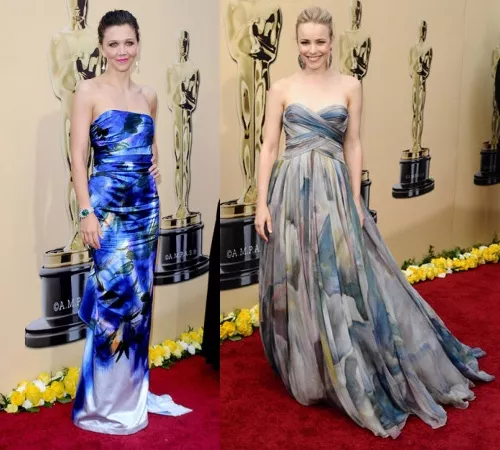 Subtle elegance and lovely prints at the Oscars 2010
