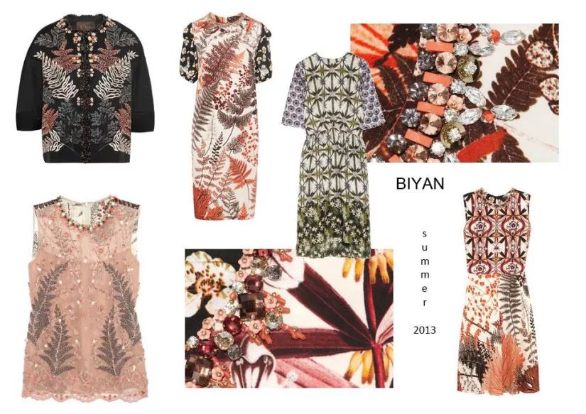 Biyan summer 2013 fashion collection