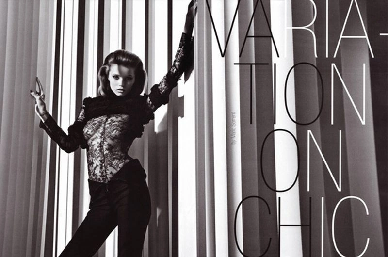 Abbey Lee Kershaw in Vogue Italia