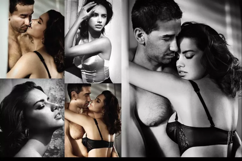 Adriana Lima - lingerie - Vogue