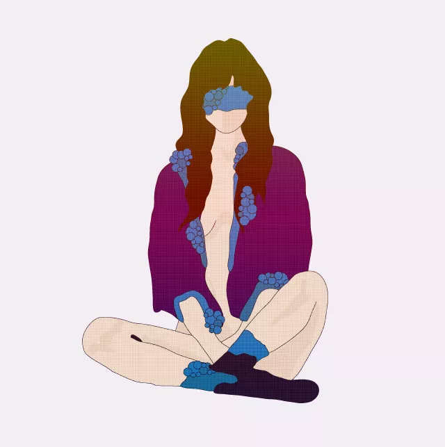 Berries, Amy Martino fashion illustration