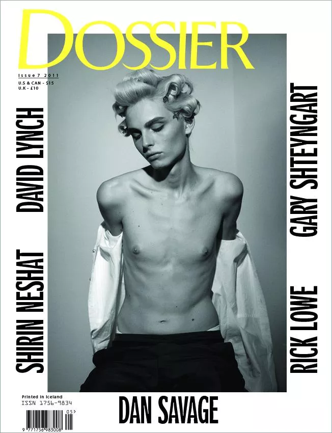 Andrej Pejic in Dossier Magazine