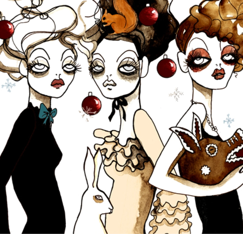 Cassandra Rhodin fashion illustration