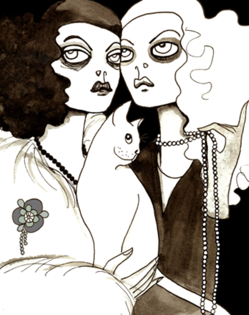 Cassandra Rhodin fashion illustration