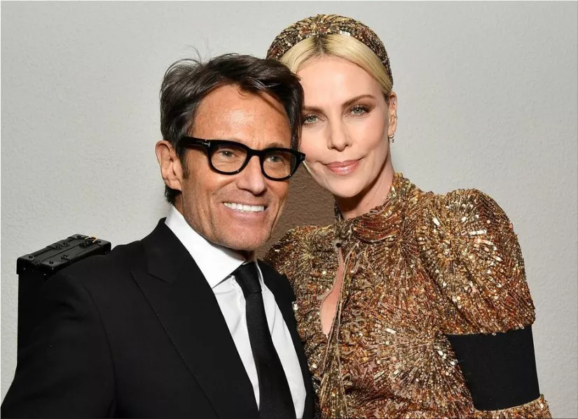 Charlize Theron wears the hair trend of the season