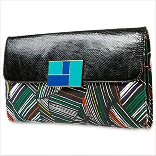 Duro Olowu for jcp Leaf-Print Clutch