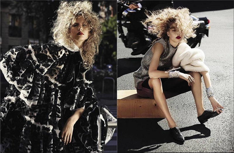 Elisabeth Erm for Vogue Ukraine Magazine