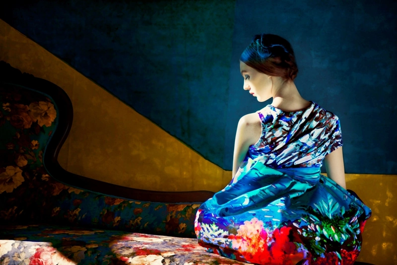 Erik Madigan Heck for Mary Katrantzou, Florals