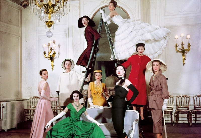 French fashion designer Christian Dior