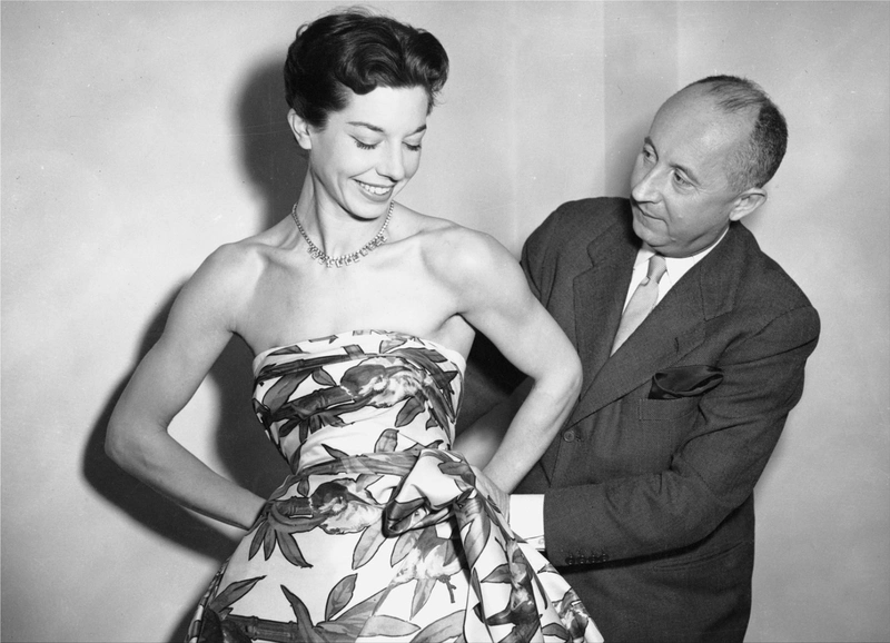 French fashion designer Christian Dior
