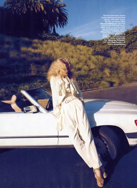 Toni Garrn in Harper's Bazaar, april 2011