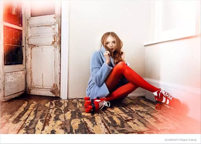 Lily Cole - Glamour Italia