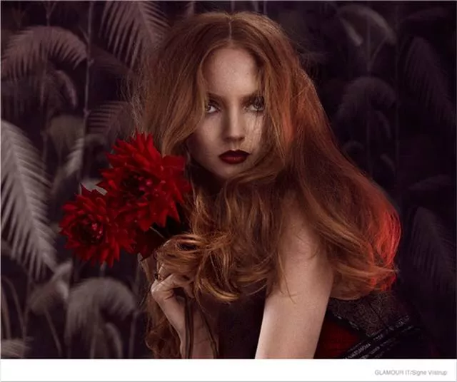 Lily Cole - Glamour Italia