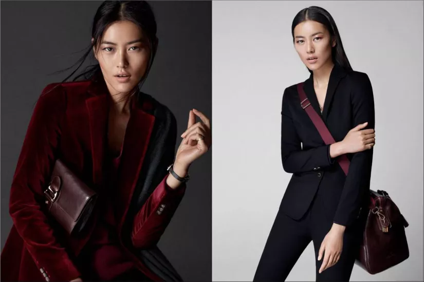 Liu Wen for Massimo Dutti
