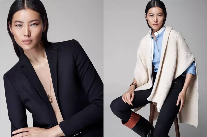 Liu Wen for Massimo Dutti Equestrian