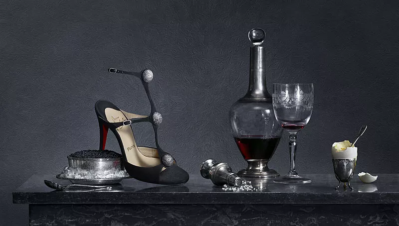 Louboutin ad by Lippmann