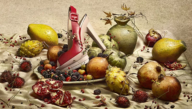Louboutin ad by Lippmann